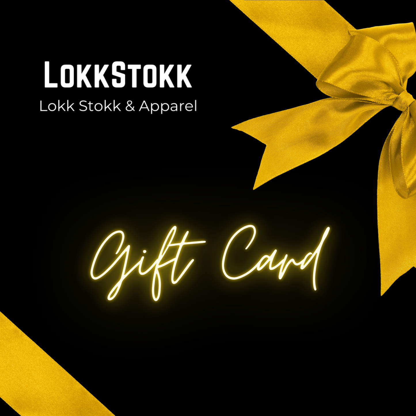 LokkStokk Gift Card