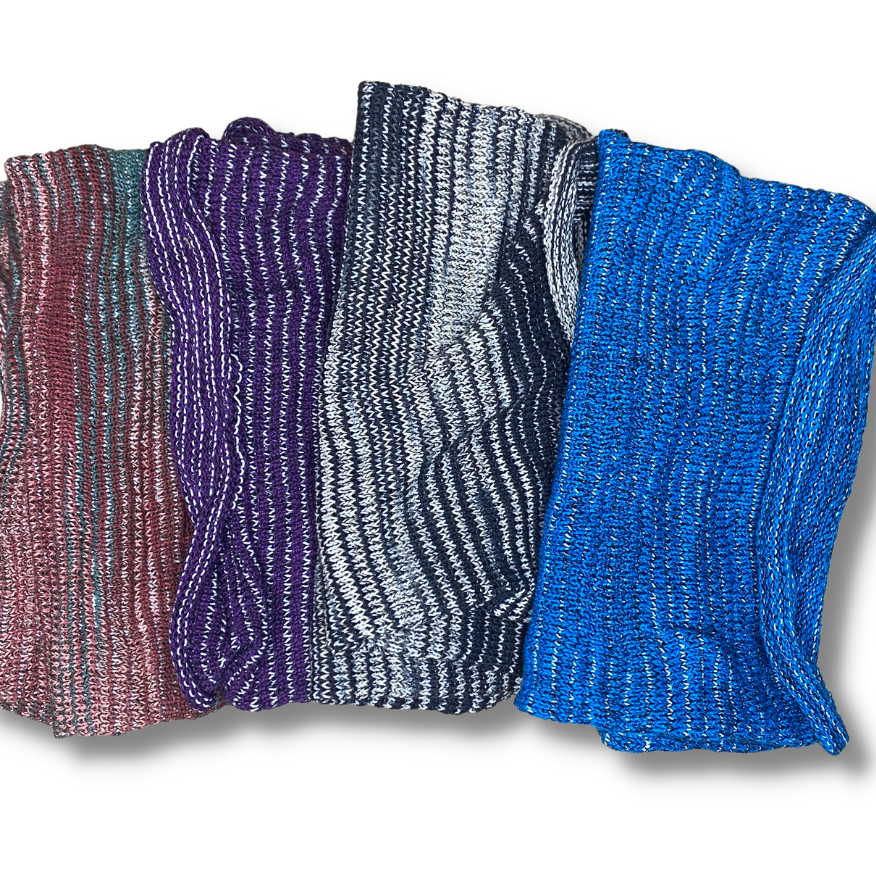 Knitted 100% Cotton Headband (XLong) - Various Colours