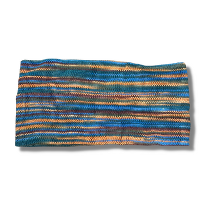 Knitted 100% Cotton Headband (Slim) - Various Colours