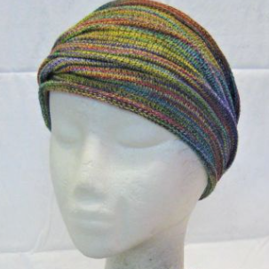 Knitted 100% Cotton Headband (Med) - Various Colours